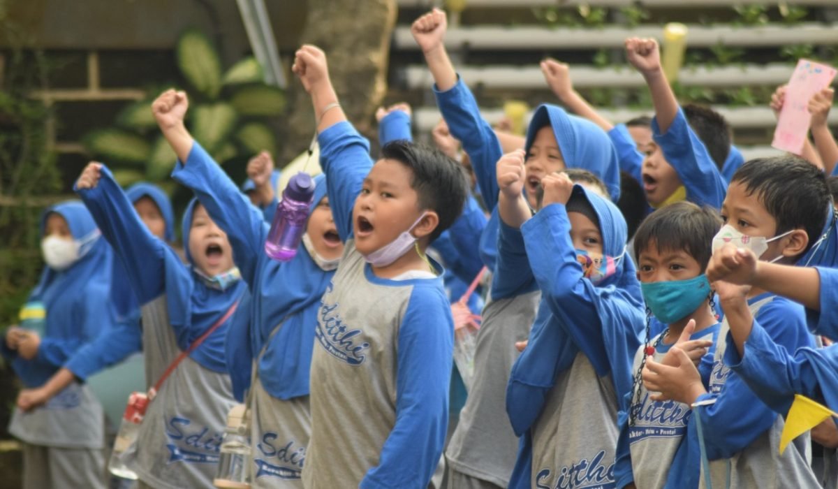 Kegiatan siswa SDIT Tunas Harapan Ilahi